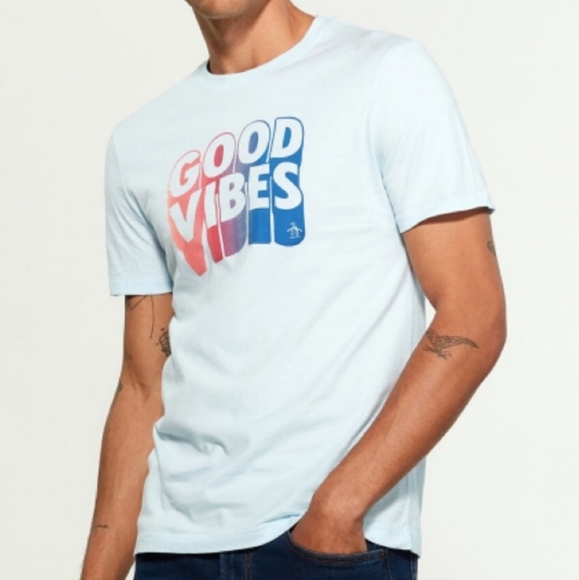 NWOT Men's Original Penguin T-shirt - Picture 1 of 7